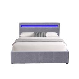 Comfy Living Ottoman With LED Headboard and Mattress - thumbnail 4