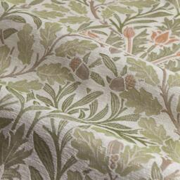 Morris and Co Acorn Multi Fully Lined Floral Jacquard Pencil Ple - thumbnail 5