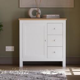 Lassic Vida Designs Arlington 3 Drawer 1 Door Sideboard - thumbnail 3