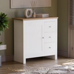 Lassic Vida Designs Arlington 3 Drawer 1 Door Sideboard - thumbnail 1