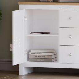 Lassic Vida Designs Arlington 3 Drawer 1 Door Sideboard - thumbnail 6