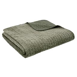Bianca Attica Velvet Embroidered Bedspread - thumbnail 3