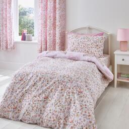 Catherine Lansfield Enchanted Butterfly Reversible Duvet Cover Set - thumbnail 2