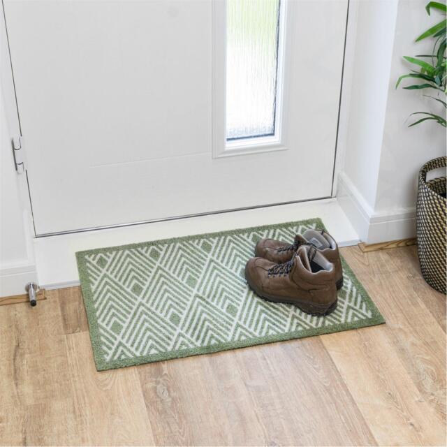 JVL Mega Mat Entrance Doormat Geo 50x75cm - image 1