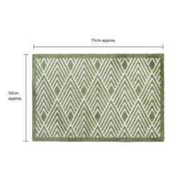 JVL Mega Mat Entrance Doormat Geo 50x75cm - thumbnail 9
