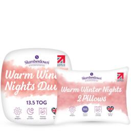 Slumberdown Warm Winter Nights Duvet + 2 Pillows
