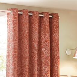 Wylder Grantley Jacquard Eyelet Curtains - thumbnail 2