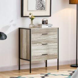 Lassic Vida Designs Brooklyn 3 Drawer Chest - thumbnail 1