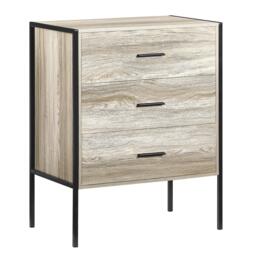 Lassic Vida Designs Brooklyn 3 Drawer Chest - thumbnail 8