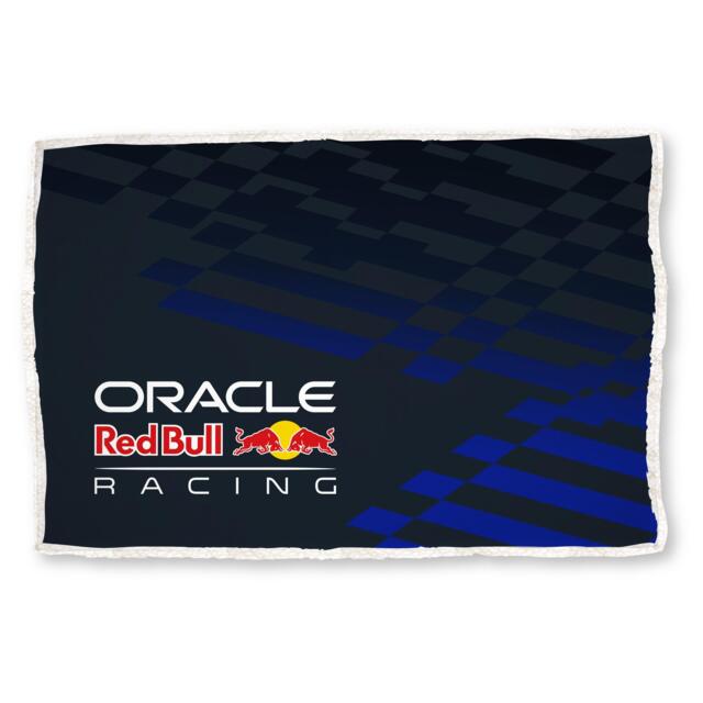 Red Bull Red Bull Gradient Sherpa Backed Fleece Blanket - image 1