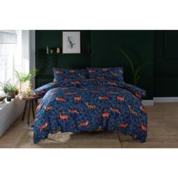 Deyongs Fox and Deer Navy Duvet Set 99