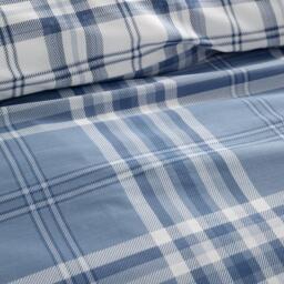 Catherine Lansfield Kelso Check Reversible Duvet Cover Set - thumbnail 4