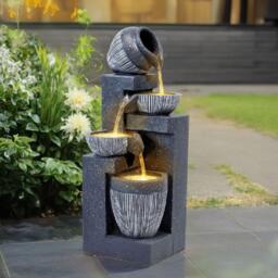 Breeins Outdoor LED Water Fountain Rockery Decor - thumbnail 2