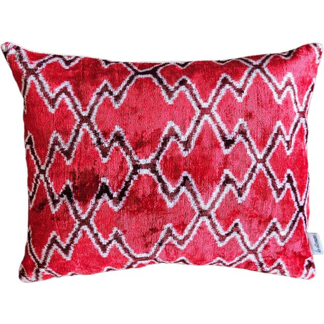 Les Ottomans LesOttomans ZigZag Velvet 40x50cm Sofa Cushions