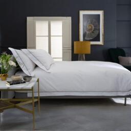 The Lyndon Company Hampstead Percale Cotton Duvet Set