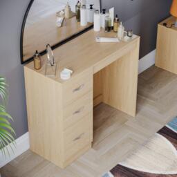 Lassic Vida Designs Riano 3 Drawer Dressing Table - thumbnail 4