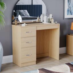 Lassic Vida Designs Riano 3 Drawer Dressing Table - thumbnail 1