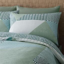 Catherine Lansfield Larsson Geo Reversible Duvet Cover Set - thumbnail 2