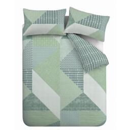 Catherine Lansfield Larsson Geo Reversible Duvet Cover Set - thumbnail 5