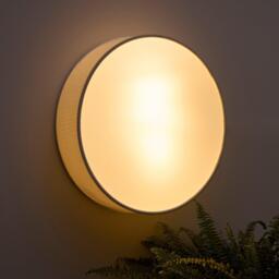 K Living Crete 38cm 2 Light White Velvet Drum Shade - thumbnail 2