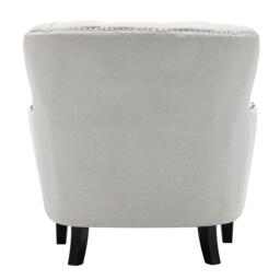 Kabinet UK Classic Buttoned Linen Armchair - thumbnail 6