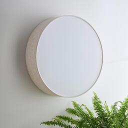 K Living Capri 38cm 2 Light Linen Drum Shade - thumbnail 1