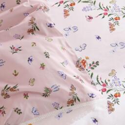 Cath Kidston Flutter Floral Reversible Cotton Duvet Cover Set - thumbnail 5