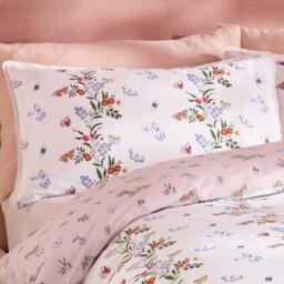 Cath Kidston Flutter Floral Reversible Cotton Duvet Cover Set - thumbnail 3