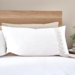 Bianca Embroidery Leaf 180 TC Cotton Duvet Cover Set - thumbnail 2
