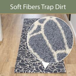 JVL JVL Mega Mat Entrance Runner Floral 57x150cm - thumbnail 6