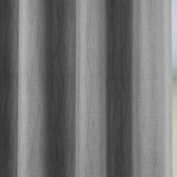 Enhanced Living Goodwood Silver Thermal Blockout Eyelet Curtains - thumbnail 3