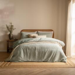 Yard Perrie Leaf Muslin 100% Cotton Duvet Set - thumbnail 9