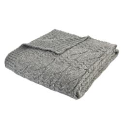 Bianca Cosy Soft Cable Knit Blanket Throw - thumbnail 5