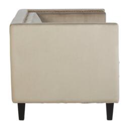 Interiors by Premier Felisa Two Seater Mink Velvet Sofa - thumbnail 2