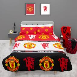 Manchester United FC Patch Double Rotary Duvet
