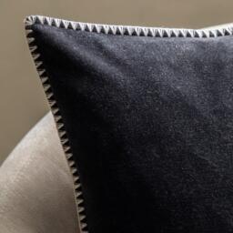 Gallery Nico Velvet Cushion Black - thumbnail 2