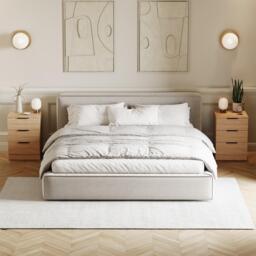 Lassic Trega 3 Drawer Bedside Chest - thumbnail 8