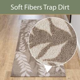 JVL JVL Mega Mat Entrance Runner Leaves 57x150cm - thumbnail 6