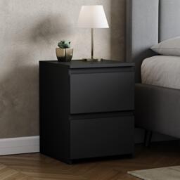 Lassic Vida Designs Denver 2 Drawer Large Bedside Chest - thumbnail 1