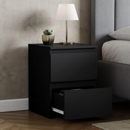 Lassic Vida Designs Denver 2 Drawer Large Bedside Chest - thumbnail 4