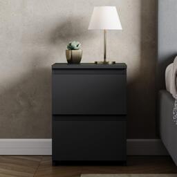 Lassic Vida Designs Denver 2 Drawer Large Bedside Chest - thumbnail 3