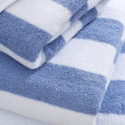 Bianca Reversible Stripe Cotton Towel - thumbnail 3