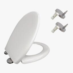 LIFE IDEAS O-Shape Soft-Close Toilet Seat - thumbnail 4