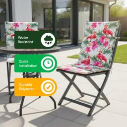 Streetwize Outdoor Flamingo Full Length Seat Cushion - thumbnail 6