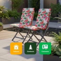 Streetwize Outdoor Flamingo Full Length Seat Cushion - thumbnail 7