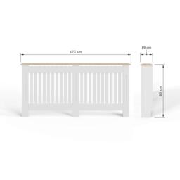 GFW Longslow Radiator Cover Extra Large Grey - thumbnail 6