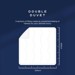 Snuggledown Indulgent Cotton 13.5 Duvet + 2 Pillows - thumbnail 6