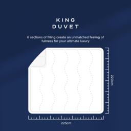 Snuggledown Indulgent Cotton 13.5 Duvet + 2 Pillows - thumbnail 7