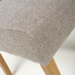 Shankar Set of 2 Moseley Weave Mocha Dining Chairs - thumbnail 5