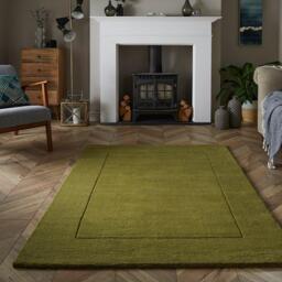 Esselle Esme Wool Olive Rug 200 x 290cm - thumbnail 6